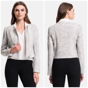 1. STATE tweed cream moto jacket size medium